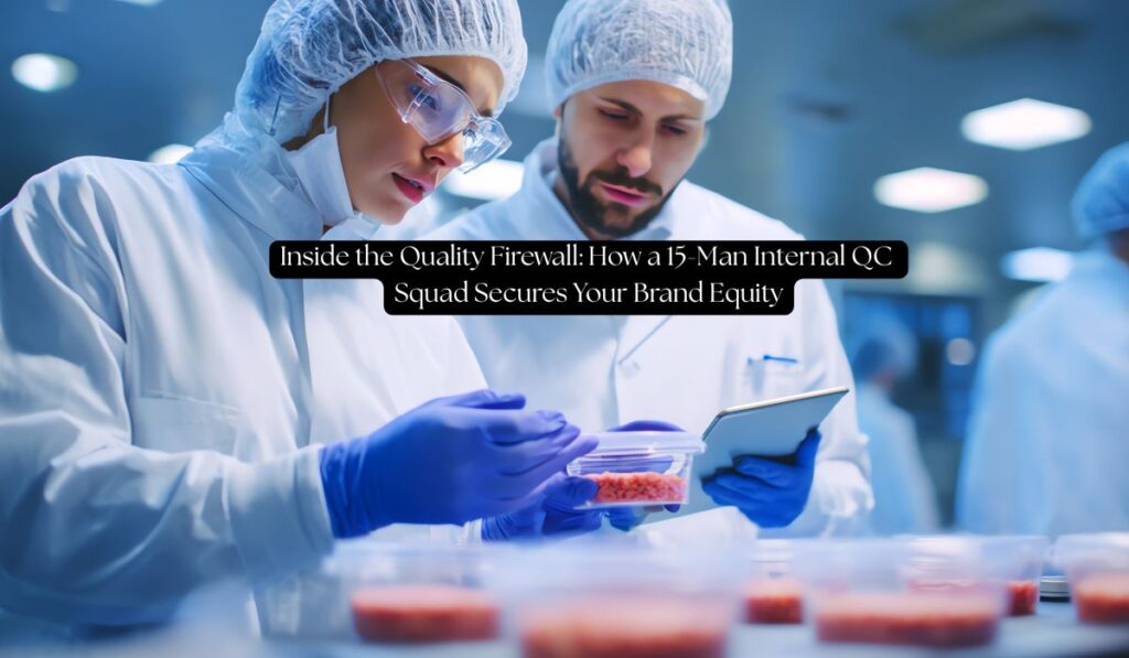 inside the quality firewall how a 15 man internal qc squad secures your brand equity