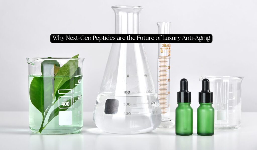 why next gen peptides are the future of luxury anti aging