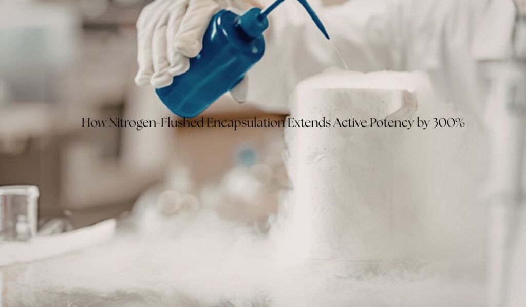 how nitrogen flushed encapsulation extends active potency by 300%