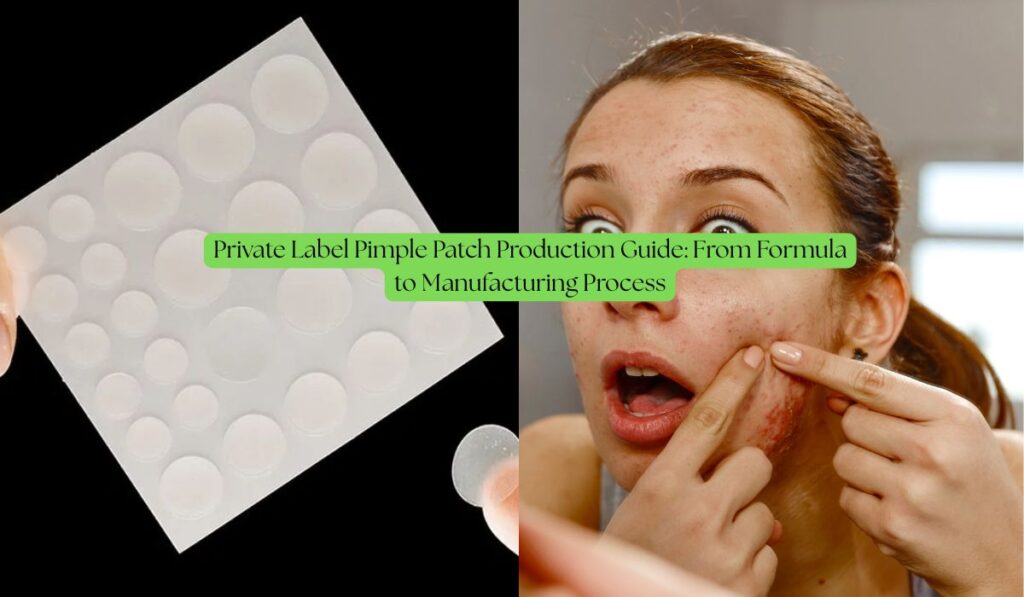 private label pimple patch production guide from formula to manufacturing process