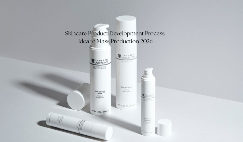 skincare product development process idea to mass production 2026