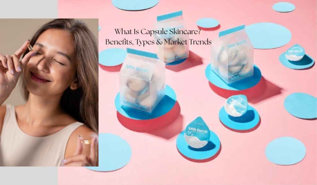 what is capsule skincare benefits, types & market trends